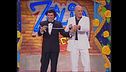 Silvano il mago di Milano e il suo assistente Lotar a Zelig Circus 2004