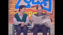 Ale e Franz e il futuro nei pompieri a Zelig Circus 2004