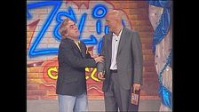 Teddy Casadei alla convention di Zelig Circus 2004