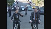 NOBILE: In bici con Walter Veltroni