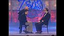 L'assessore Cangini si confronta con Antonio Cornacchione a Zelig Circus 2005