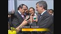 Il nostro Vespa incontra i politici a Roma