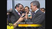 Il nostro Vespa incontra i politici a Roma