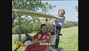 Luca Luca e Jean Todt giocano a golf