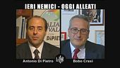 INTERVISTA: Antonio Di Pietro e Bobo Craxi
