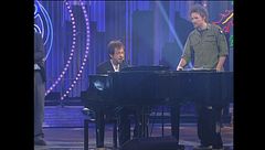 Rocco Tanica e Jovanotti cantano la sigla dei Puffi a Zelig Circus 2006