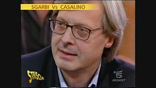 Lite tra Vittorio Sgarbi e Rocco Casalino