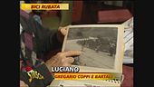 La biclicletta da corsa rubata