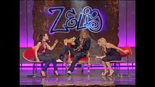 Katiana & Valeriana si contendono Claudiano per la prima volta a Zelig 2007