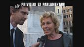 ROMA: Privilegi per gli ex parlamentari