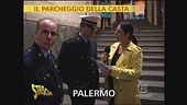Il parcheggio della casta a Palermo