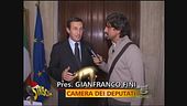 Tapiro a Gianfranco Fini