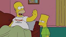 S16E17 - Homer fra tetti e tettone!
