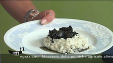 Risotto al prosecco con seppie in nero