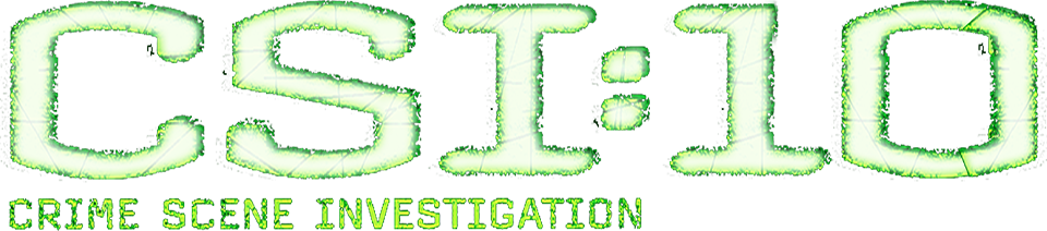 C.S.I. Scena del crimine 10 logo