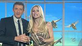 Entrata in studio di Ezio e Michelle