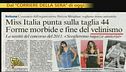 Miss Italia taglia 44