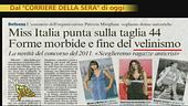 Miss Italia taglia 44