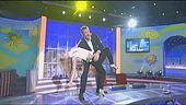 Entrata in studio di Ezio e Michelle