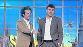 Entrata in studio di Ficarra e Picone