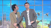 Entrata in studio di Ficarra e Picone