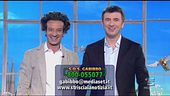 Entrata in studio di Ficarra e Picone