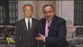 Bruno Vespa e le sue sagome