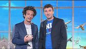Ingresso in studio di Ficarra e Picone