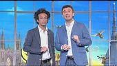 Ingresso in studio di Ficarra e Picone