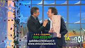 Entrata in studio di Ezio ed Enzo