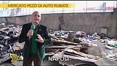 Mercato illegale di pezzi d'auto
