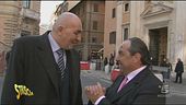 Un giornalista che sta sempre e solo con la maggioranza