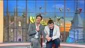 Ingresso in studio di Ficarra e Picone