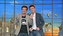 Ingresso in studio di Ficarra e Picone