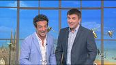 Ingresso in studio di Ficarra e Picone