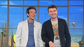 Ingresso in studio di Ficarra e Picone