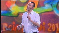 Giuseppe Giacobazzi commenta gli spot televisivi a Zelig 2012