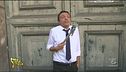 Dario Ballantini nei panni di Matteo Renzi
