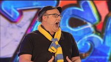 Il tifoso Francesco Damiano a Zelig 1