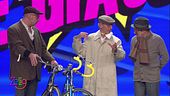 Aldo, Giovanni e Giacomo sono i ciclisti anziani a Zelig 2014