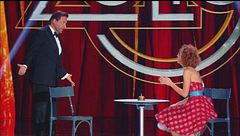 Lo speed date di Marta e Gianluca con Christian De Sica e Michelle Hunziker a Zelig Event 2016
