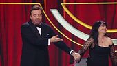 Anna Maria Barbera e i regali di Natale a Zelig Event 2016