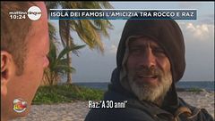 Isola dei famosi: l'amicizia tra Rocco e Raz