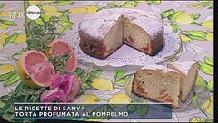 Torta profumata al pompelmo