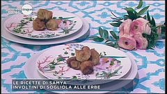 Involtini di sogliola alle erbe