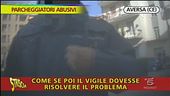 Parcheggiatori abusivi ad Aversa
