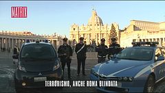 Anche Roma blindata