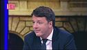 Matteo Renzi parla a Matrix