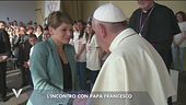 L'incontro con papa Francesco