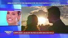 Annalisa Minetti, il matrimonio